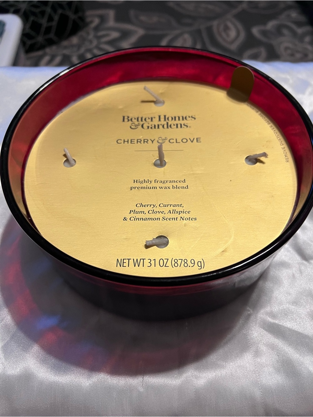 Better Homes & Gardens Cherry & Clove 31 oz 5-Wick Candle NEW